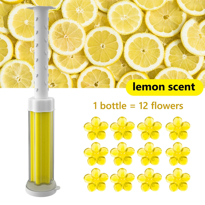 Floral Gel Toilet Freshener Tablets – Long-Lasting Deodorizer (6 Scents)