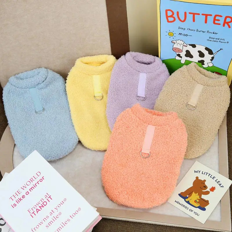 Plush Winter Dog Coat