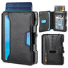 Slim Aluminum Wallet with Money Clip and RFID Blocking