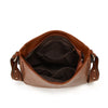 Moon Curve PU Leather Crossbody Bag