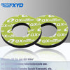 A pair of olive green and black universal dirt bike handlebar grips for various motorcycles.