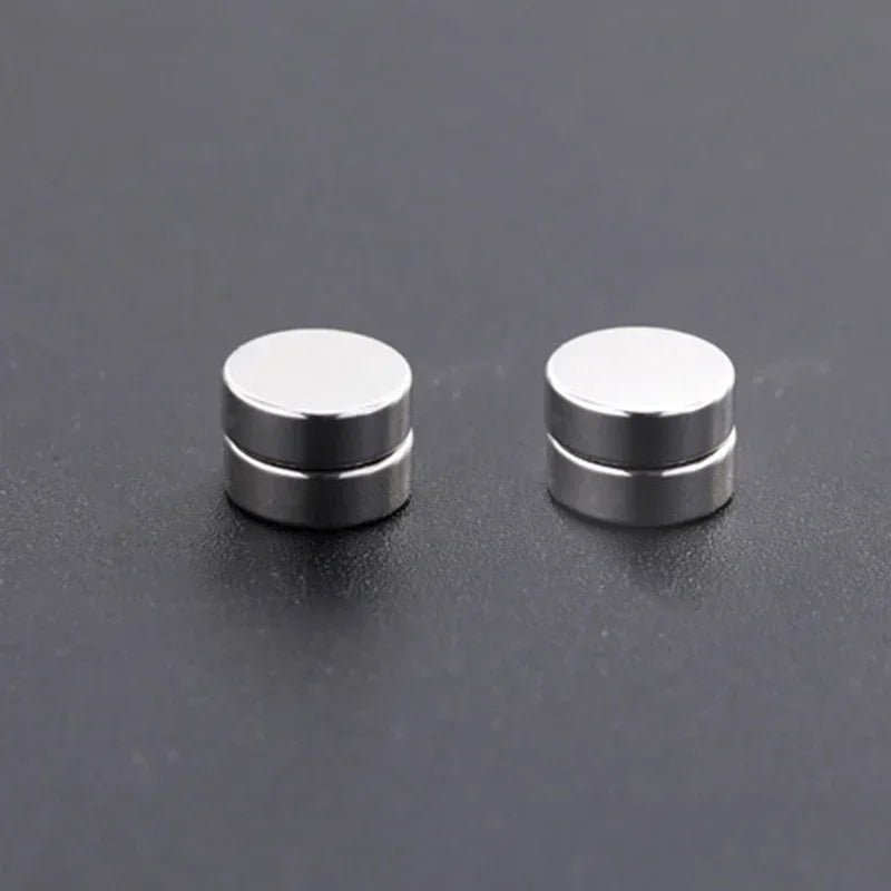 Crystal Magnetic Stud Earrings