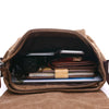 Vintage Canvas Messenger Bag for Men – Retro Crossbody Shoulder Bag