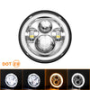 Classic 7 Inch Round LED Motorcycle Headlight