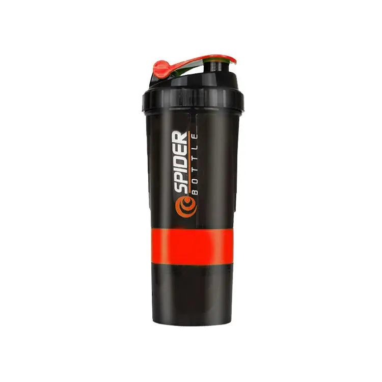 3-Compartment Protein Shaker Bottle