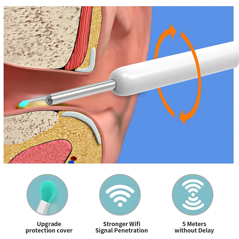 Smart Visual Ear Cleaner with HD Camera