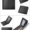 Slim PU Leather Folding Wallet with Card Holder