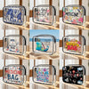 Large Capacity Travel Cosmetic Bag with Multifunctional Storage