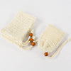 Natural Sisal Soap Saver Bag with Exfoliating Mesh