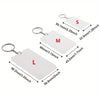 Personalized Photo Keychain with Heat Transfer Acrylic Design
