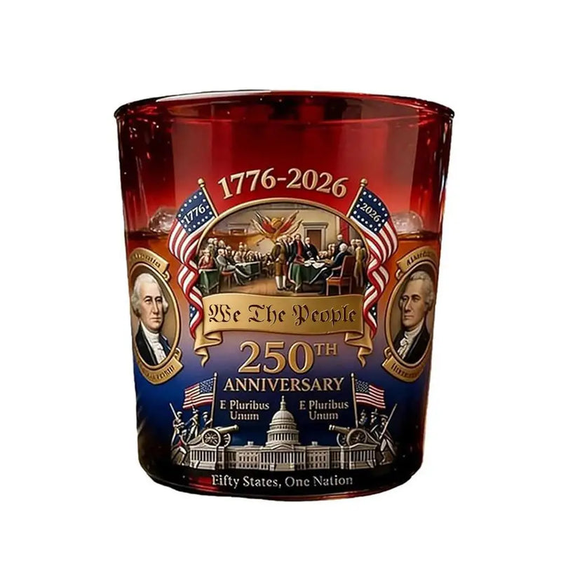 250th Anniversary Commemorative Glass Decanter