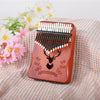 Mahogany Kalimba Thumb Piano with Tuning Kit