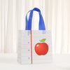Colorful Non-Woven Gift Bags with Cute School Designs (12-Pack)