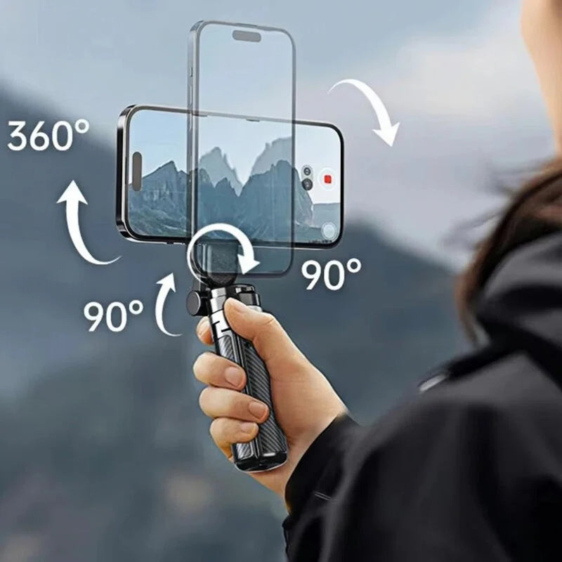 Magnetic Selfie Stick with Bluetooth Remote