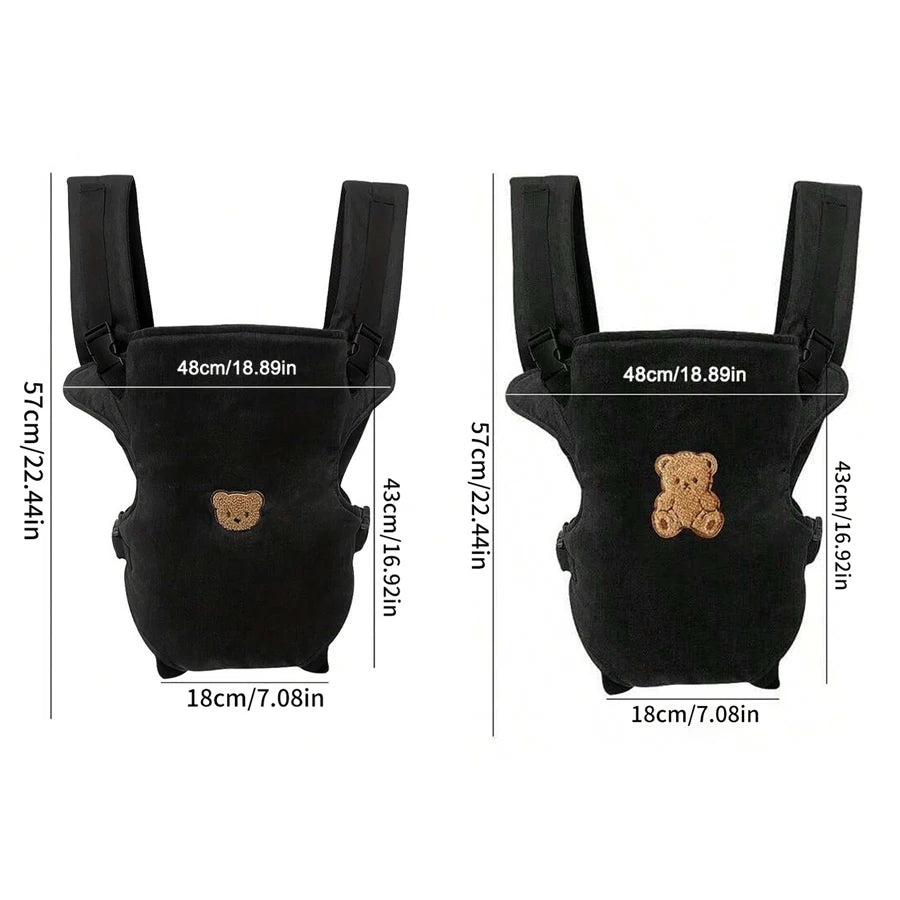 4-in-1 Ergonomic Baby Carrier with Adjustable Straps