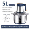 5L Electric Meat Grinder & Food Processor