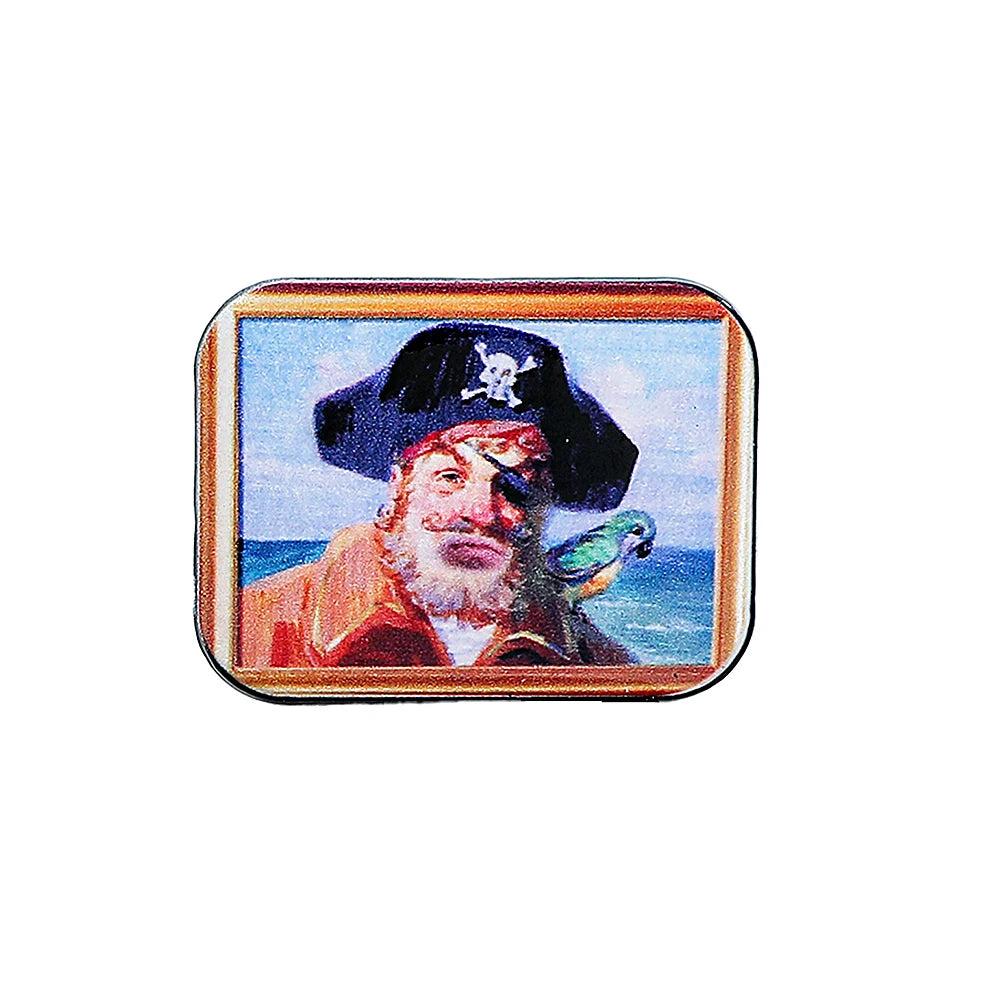 Enamel pin featuring SpongeBob SquarePants Captain Patrick Star