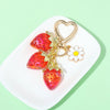 Strawberry Charm Keychain