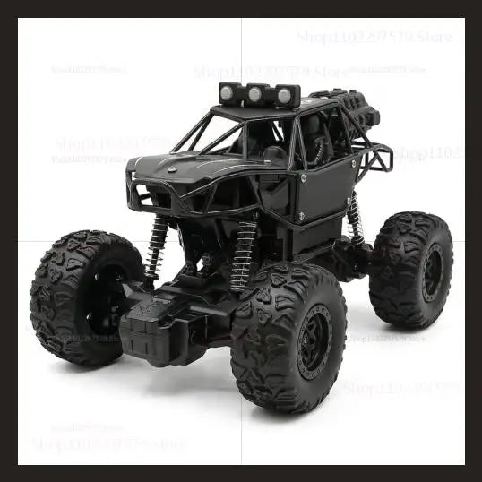 High-Speed Off-Road RC Monster Truck with LED Lights
