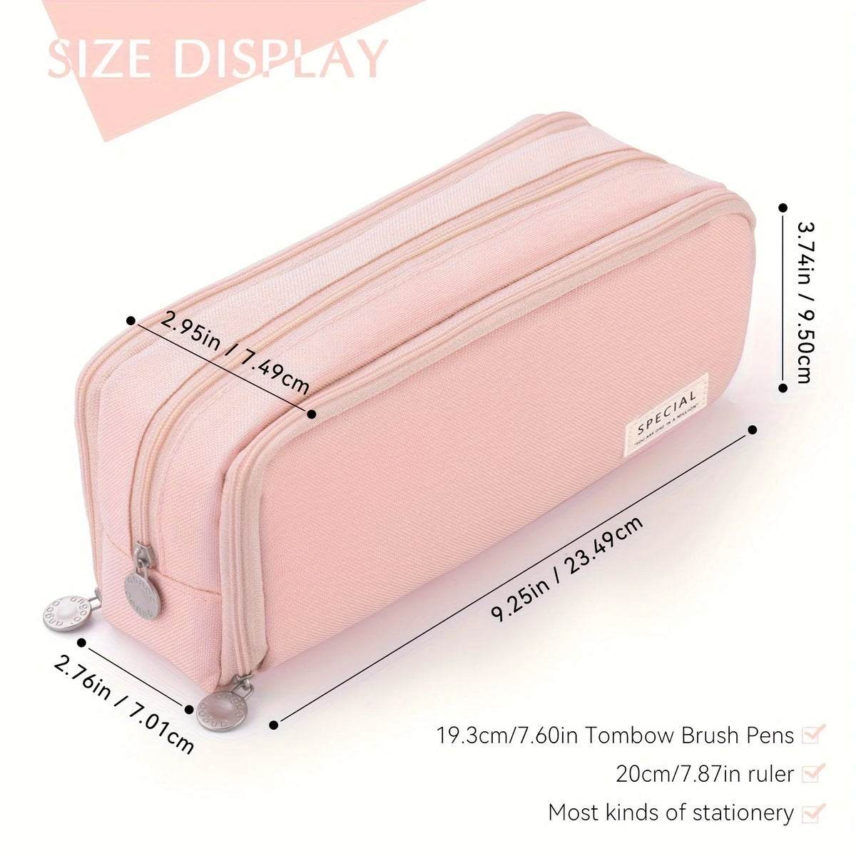 Multi-Layer Pencil Case with Large Capacity