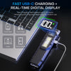 Compact LED Flashlight with Digital Display