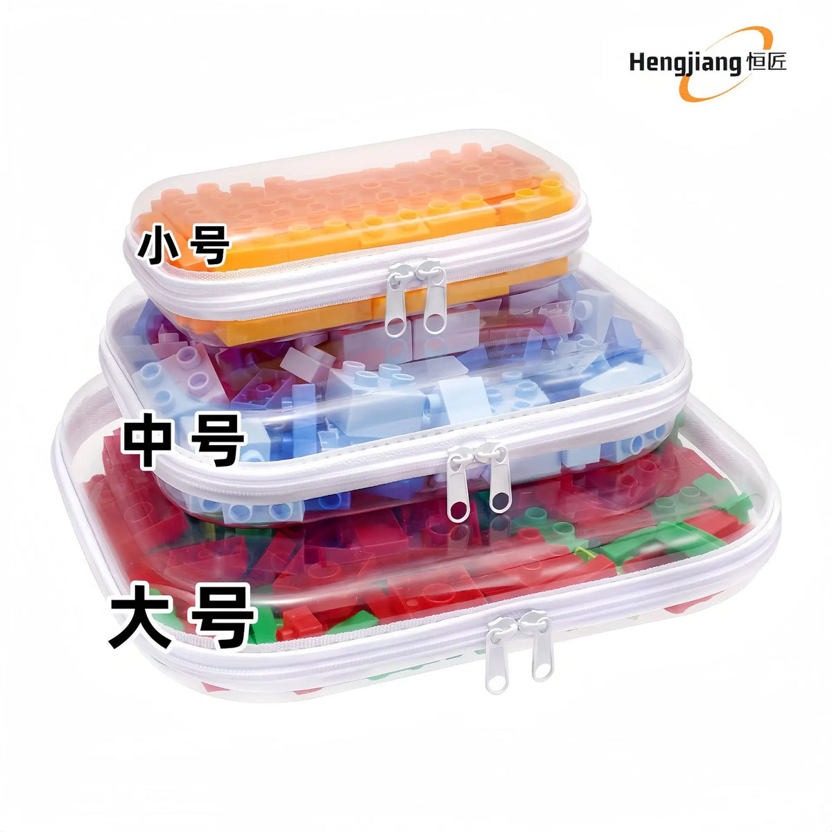 Foldable PET Storage Box with Zipper Closure