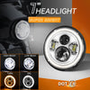 Classic 7 Inch Round LED Motorcycle Headlight
