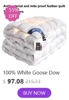 Premium White Goose Down Comforter