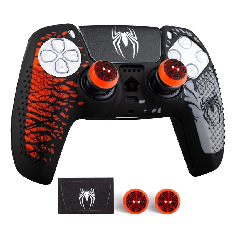 Coque en silicone antidérapante pour manette PS5