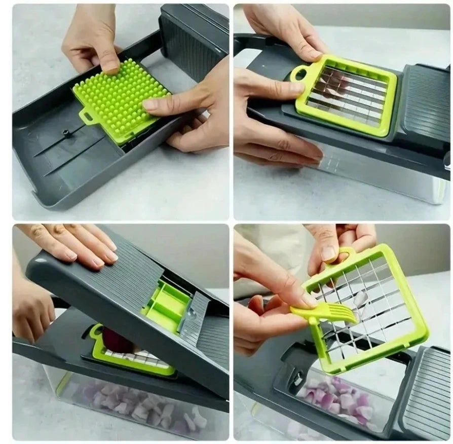 16-in-1 Professioneller Gemüse-Chopper & Slicer