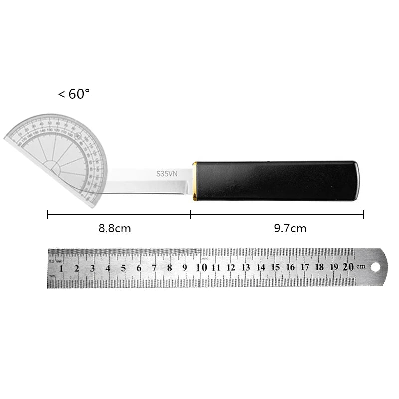 Compact Double-Edge Fruit Knife