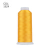 80-Color Polyester Embroidery Thread Set with Large 4000m Spools