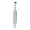 A silver precision 4-claw pick-up tool used for jewelry making and crafting.