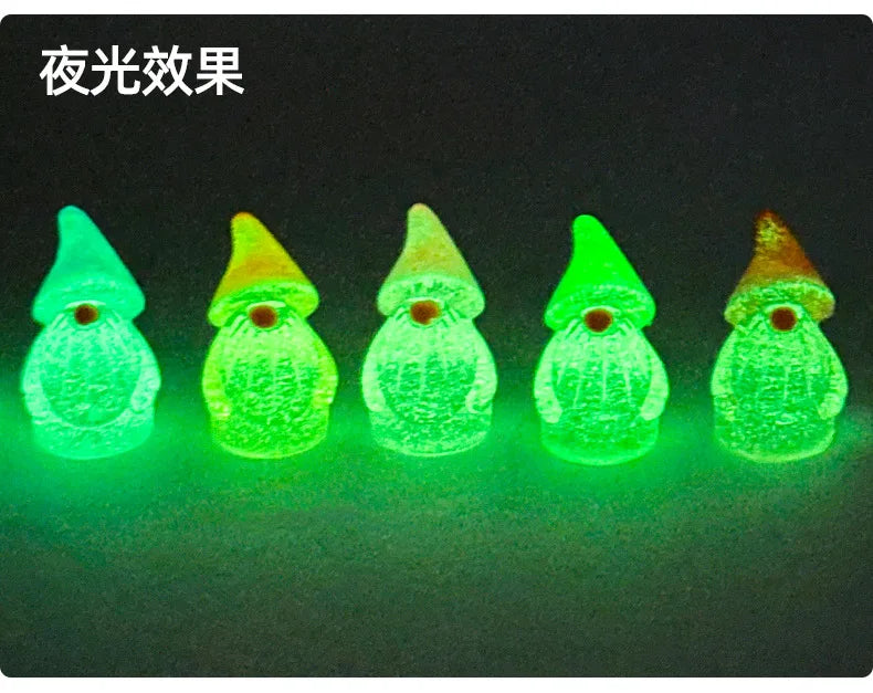 Luminous Fairy Garden Mini Gnomes for Enchanted Decor