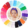 Baby Girl Bow Knit Headbands (Set of 10)