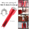 8-in-1 Multi-Function Plumbing Wrench Set for Faucets and Sinks