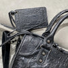 Vintage PU Leather Tote Bag with Crossbody Strap