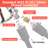 Pressure Washer Short Spray Gun with Snow Foam Lance Set