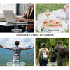 Various usage scenarios including working, making a trip, mountaineering, and outdoor activities for a thermal insulated lunc