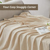 6-Layer Cotton Muslin Blanket – Lightweight & Breathable for All-Season Comfort