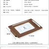 Slim RFID-Blocking Leather Wallet with Money Clip