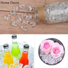 Crystal Clear Acrylic Crushed Ice Stones for Vases & Decor (100-Pack)