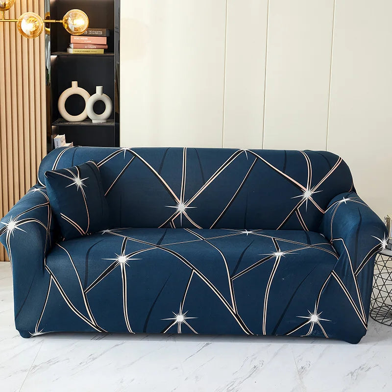 Stretch Sofa Cover with Non-Slip Backing