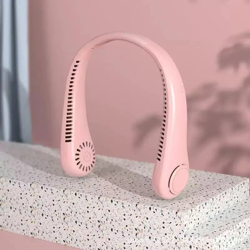 Bladlose Halsventilator mit Digitalanzeige