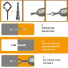 Square Snap Safety Hooks for Hanging and Organizing