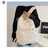 Cute Large-Capacity Bow Print Backpack Set