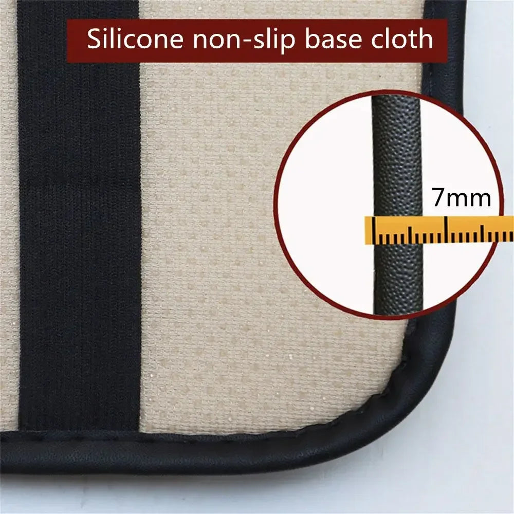 Universal Leather Car Armrest Cover with Non-Slip Padding