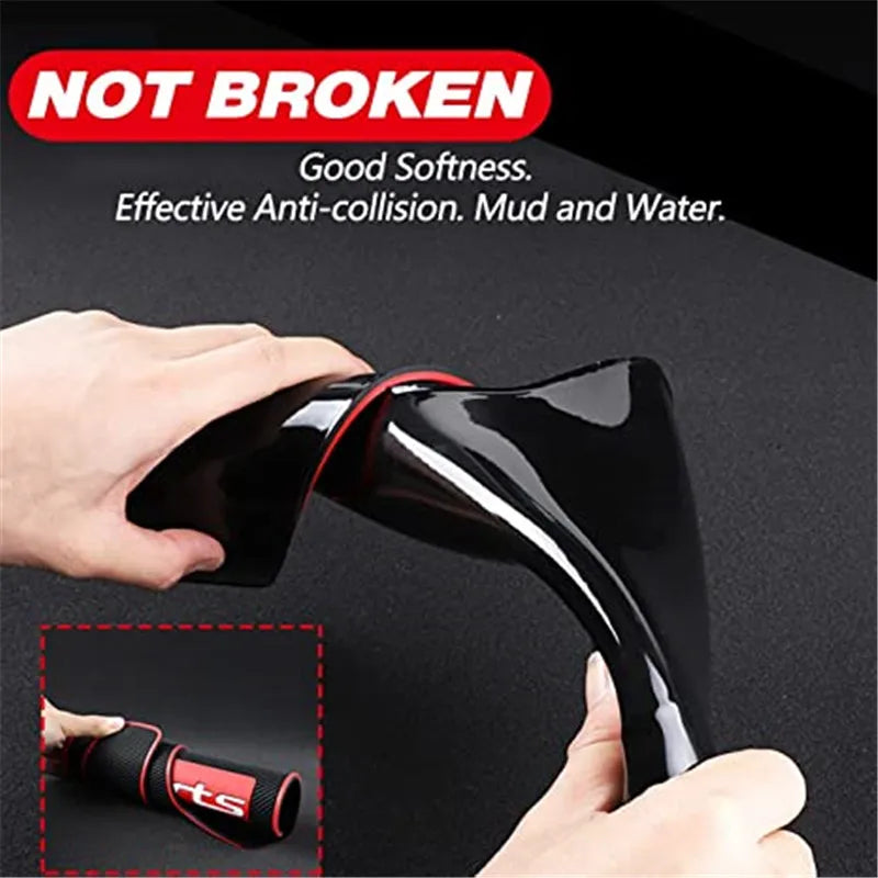 Universal Mud Flaps for Trucks, SUVs & RVs – Durable Rubber Splash Guards