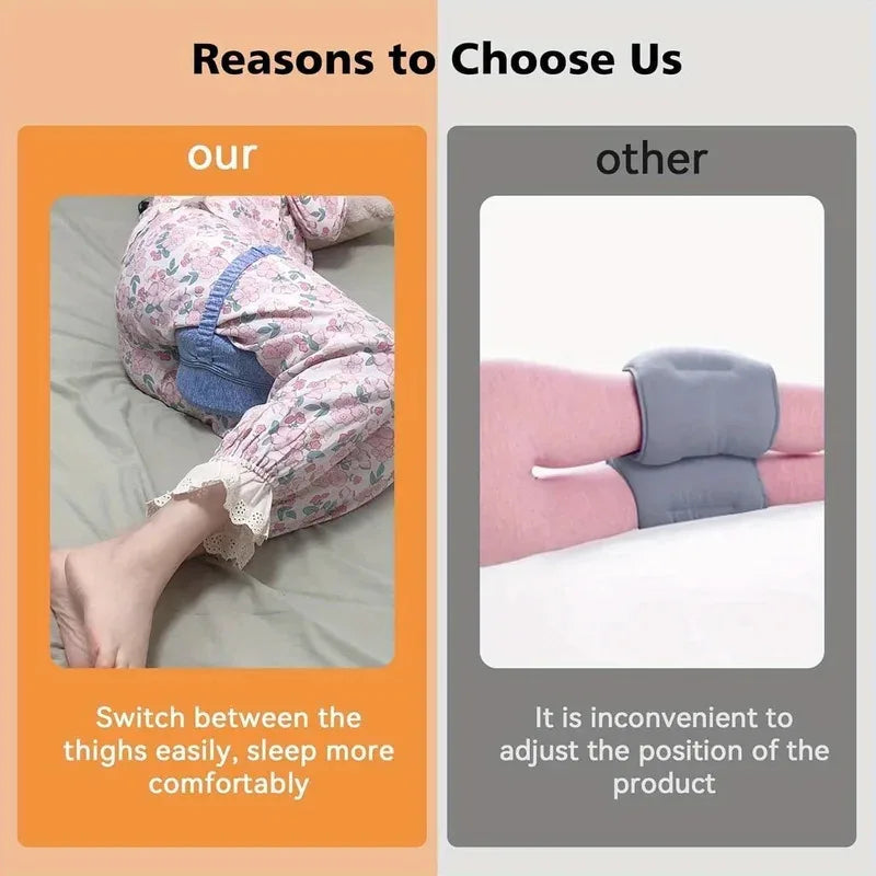 Orthopedic Memory Foam Leg Pillow for Side Sleepers