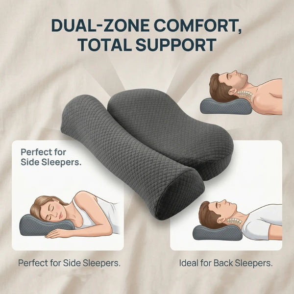 Ergonomic Cervical Memory Foam Pillow
